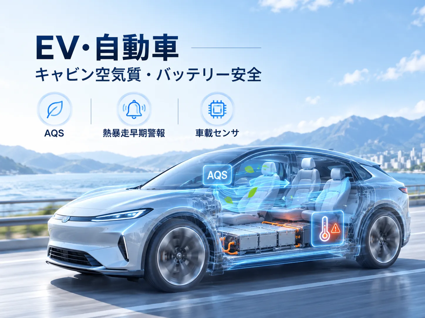 EV 自動車センサソリューション
